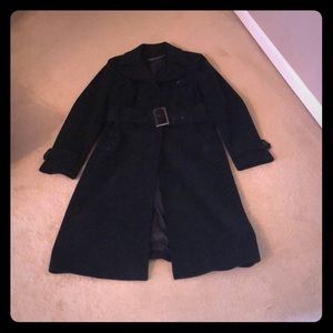 Kenneth Cole Wool Coat with Belt